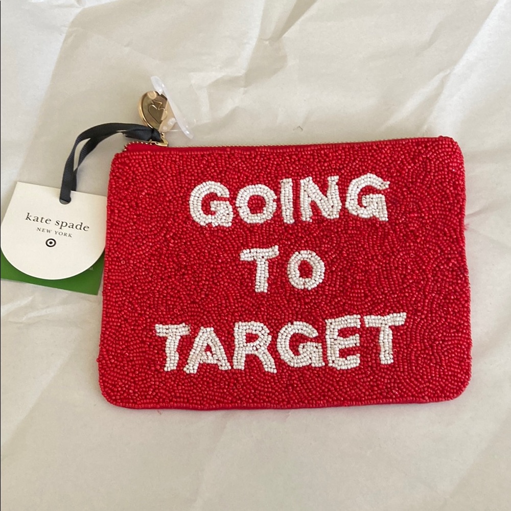 Kate Spade x Target Red Beaded Going to Target